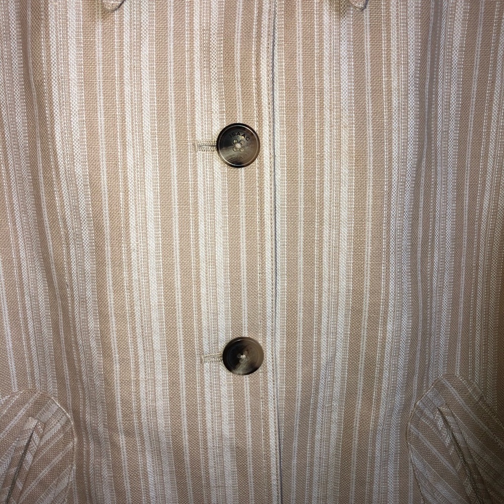ISAAC MIZRAHI STRIPED JACKET XXL NWOT - Picture 6 of 7